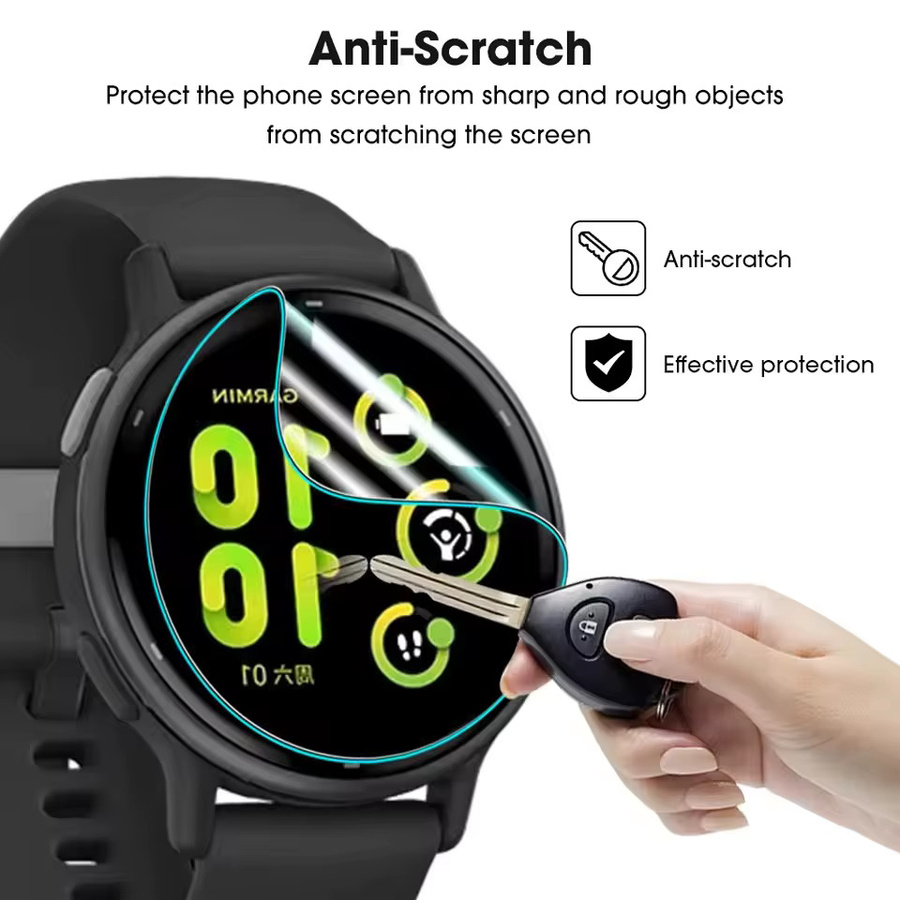 Garmin Uhren-Displayschutzfolie Hydrogel, transparent - Bild 5
