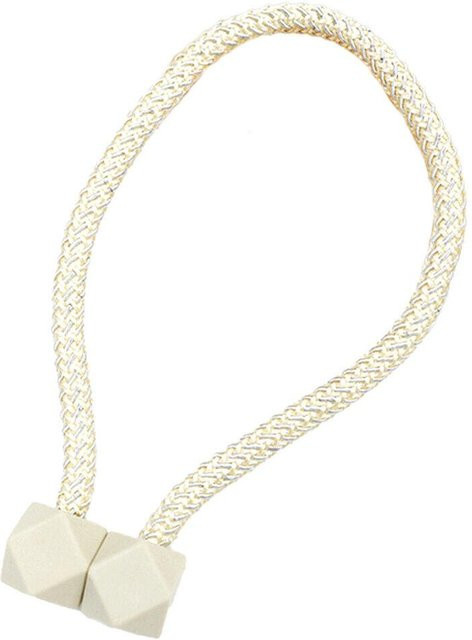 2er-Set Magnetische Vorhanghalter xly1818 in Beige - Bild 1