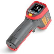 KERN Infrarotthermometer JIT 200 in Rot-Schwarz mit Laserklasse 2, Messbereich -32 °C bis +1100 °C und internem Speicher - Bild 1