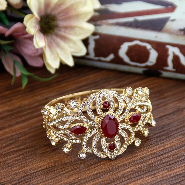 Sunspicems Armband, Gold, Kristall, Unisex - Bild 1