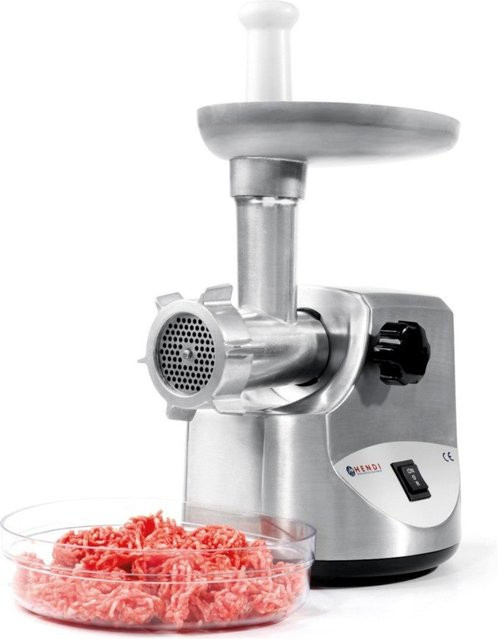 Hendi Fleischwolf Modell 198 in Silber mit 400W - Bild 1