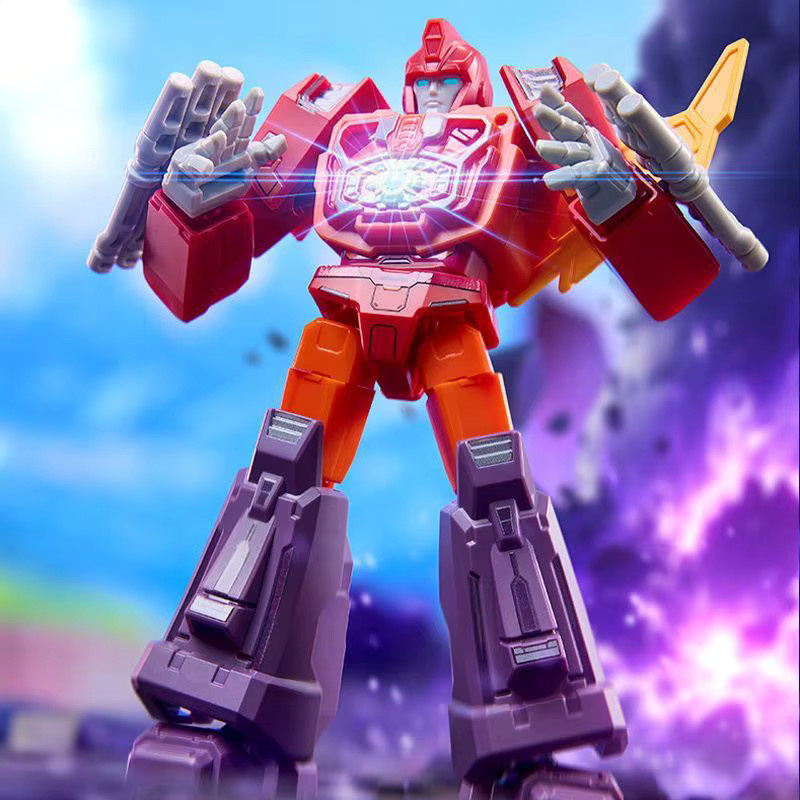 Blokees Transformers Galaxy Version Vol.10 United As One Transformation Megatron Arcee Unicron Trypticon Bombshell, Actionfigur - Bild 5