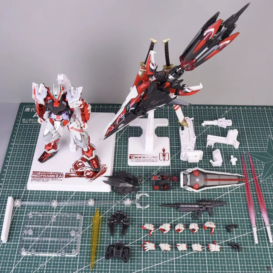 Bandai Gundam MB Astray Red Frame 3.0 Actionfigur, Legierung Skelett - Bild 4