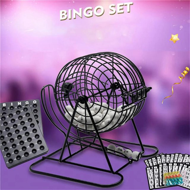 CatXaa Deluxe Bingo Set, Partyspiel, Schwarz - Bild 1