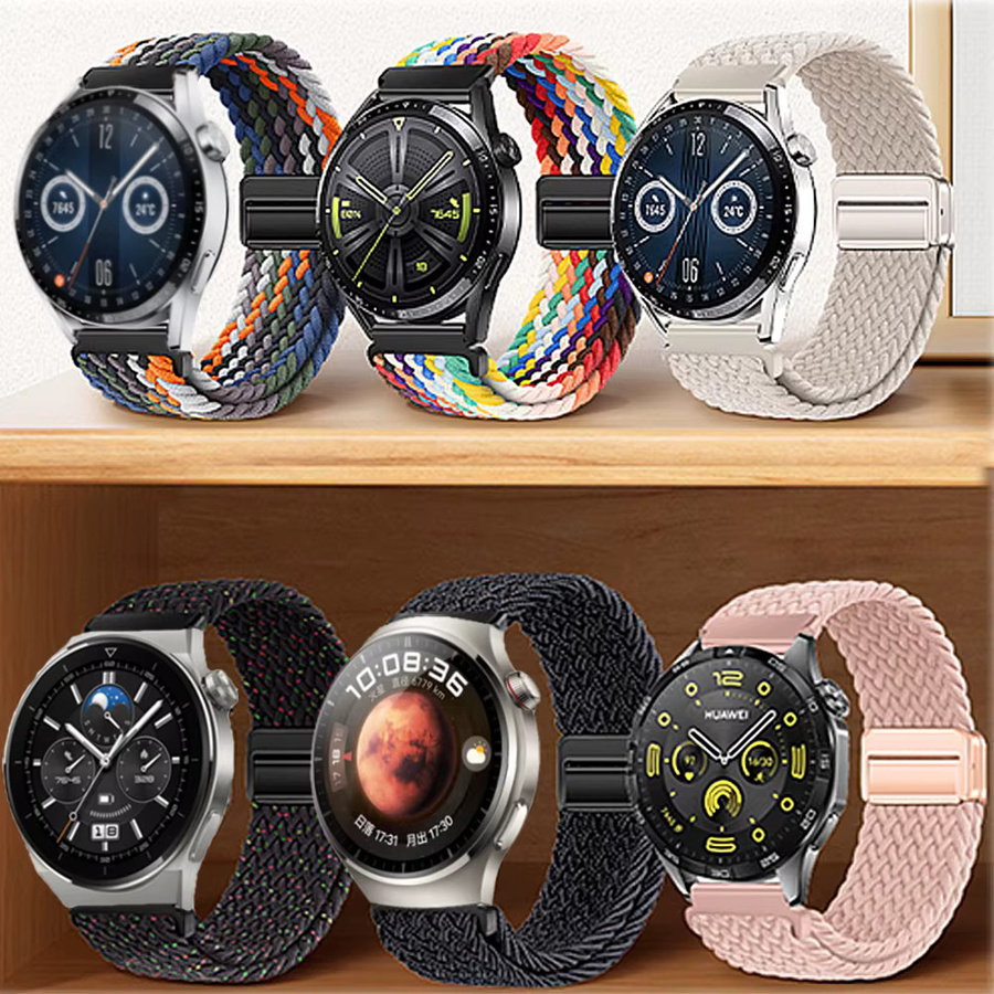 Uhrenarmband Nylon, Magnetverschluss, Textil/NATO, Unisex - Bild 2