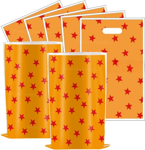Brilliant life Cartoon Geschenktüten für Kinder in Orange und Blau aus Papier für Geburtstagsparty und Baby Shower - Bild 1