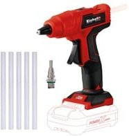 Einhell Power X-Change Akku-Heißklebepistole TE-CG 18 Li Solo in Rot/Schwarz für 11mm Klebesticks - Bild 1