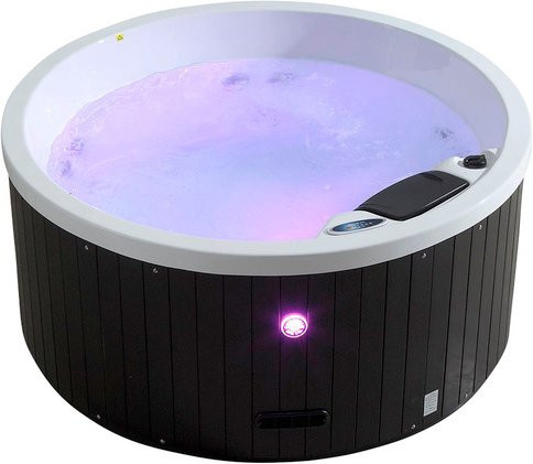 Canadian Spa Whirlpool Okanagan für 4 Personen, Plug & Play, braun, H x B x T: 73 x 160 x 160 cm - Bild 1
