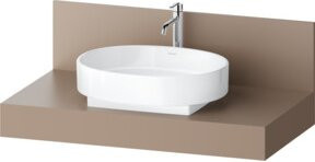 Duravit Konsole Balcoon in Weiß, B/T/H: 100 x 55 x 37 cm - Bild 1