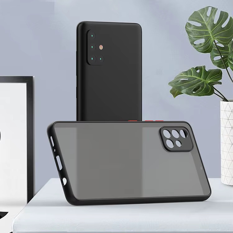 Stoßfeste Panzer-Schutzhülle aus hartem PC für Samsung Galaxy A-Serie in Schwarz oder Blau - Bild 3