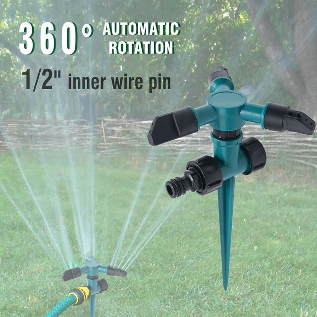 Automatischer Gartenbewässerungssprinkler mit 360 Grad Drehung für die landwirtschaftliche Bewässerung - Bild 1