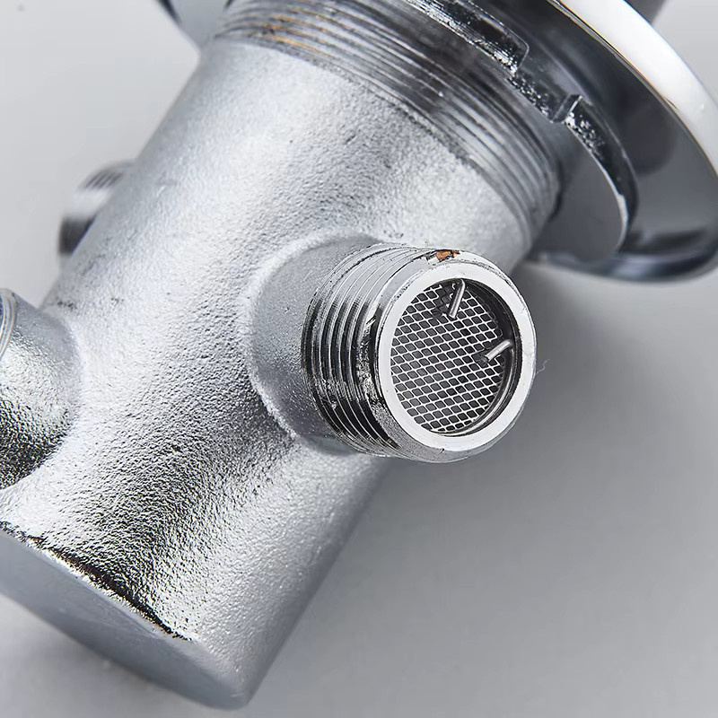 ALENARTWATER Thermostat Mischventil aus Messing in Chrom, Einhebelmischer für Dusche und Badezimmer - Bild 2