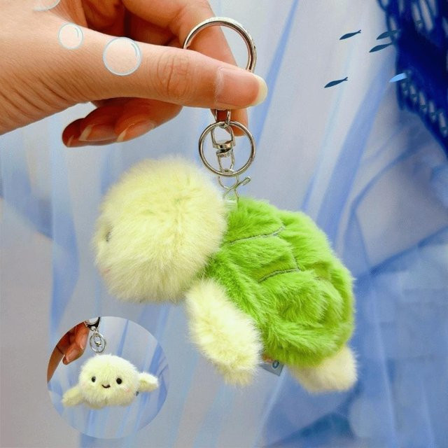 Linyi toy Mini-Meeresbewohner Schlüsselanhänger, Plüsch / Textil, ab 14 Jahren - Bild 1