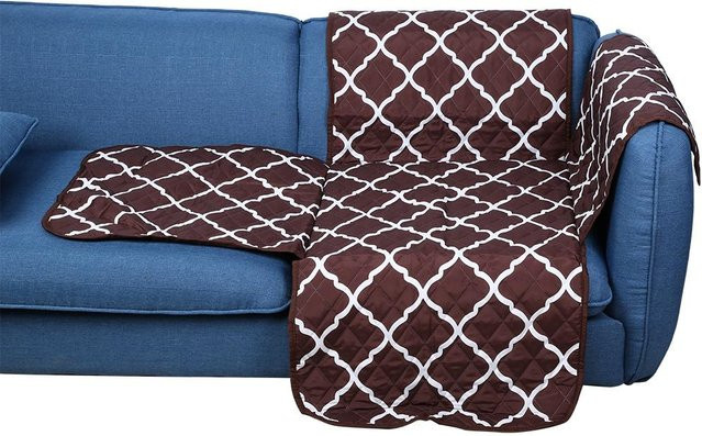 OutsideWorld Haustier Sofa Kissen aus Polyester Pongee, doppelseitig, wasserdicht und rutschfest, Farbe: Braun - Bild 1