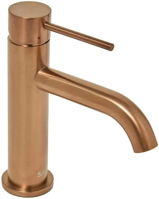Swiss Aqua Technologies Waschtischarmatur Einhebelmischer aus Edelstahl in Rosegold, Höhe: 16,5 cm - Bild 1