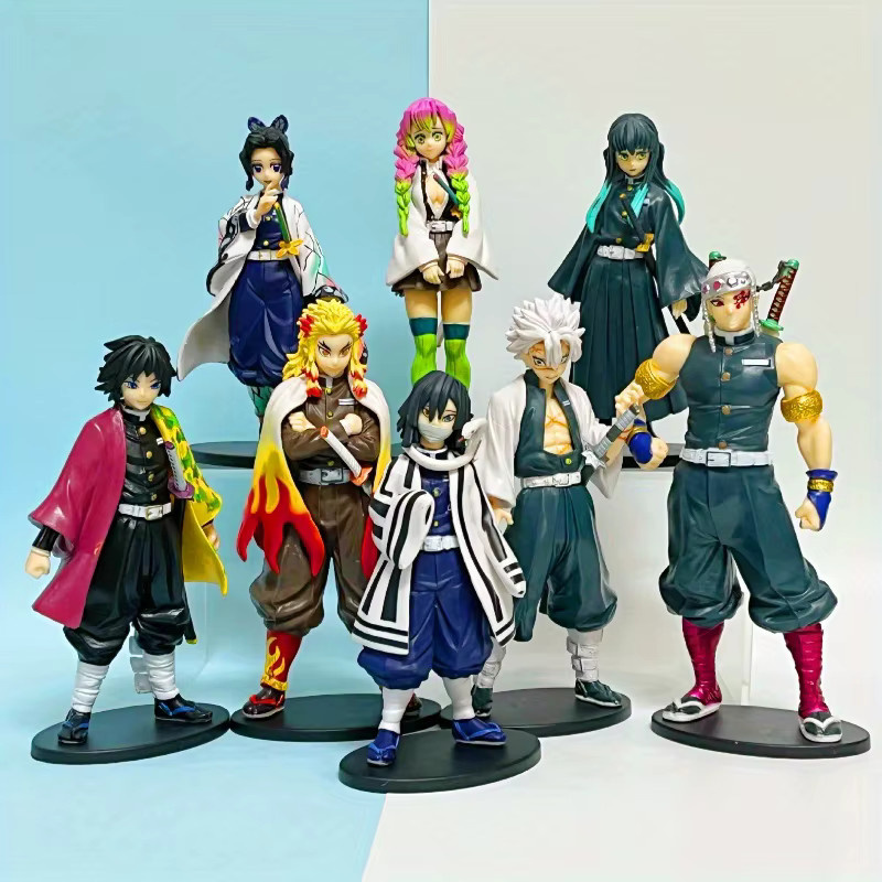 Bandai Demon Slayer Actionfiguren, 3-teiliges Set - Bild 3