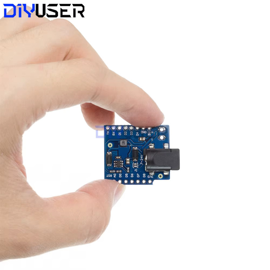 DIYUSER NodeMcu ESP8266 D1 Mini Pro Upgrade-Version Entwicklungsboard mit USB-C und WIFI IoT-Modul in Blau - Bild 3