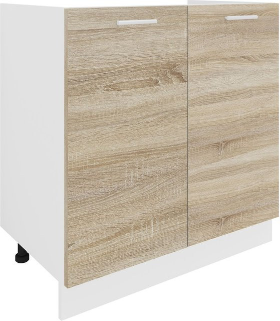VCM Spülunterschrank Esilo mit zwei Drehtüren, H x B x T: 82 x 80 x 46 cm - Bild 1