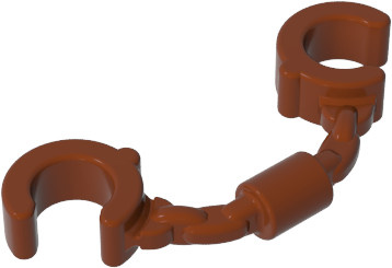 Gobricks Ziegel Ausrüstung Handschellen, 10-teiliges Set, Zubehör - Bild 1
