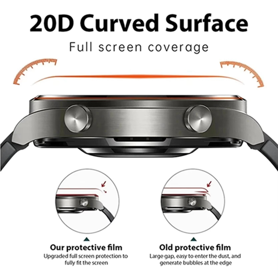 CMF By Nothing Displayschutzfolie Hydrogel, CMF Watch Pro 2 - Bild 4