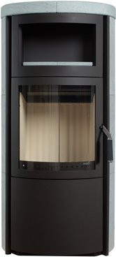Hark Kaminofen Vito WW GT ECOplus in Grau mit 8 kW Leistung und wasserführender Funktion - Bild 3