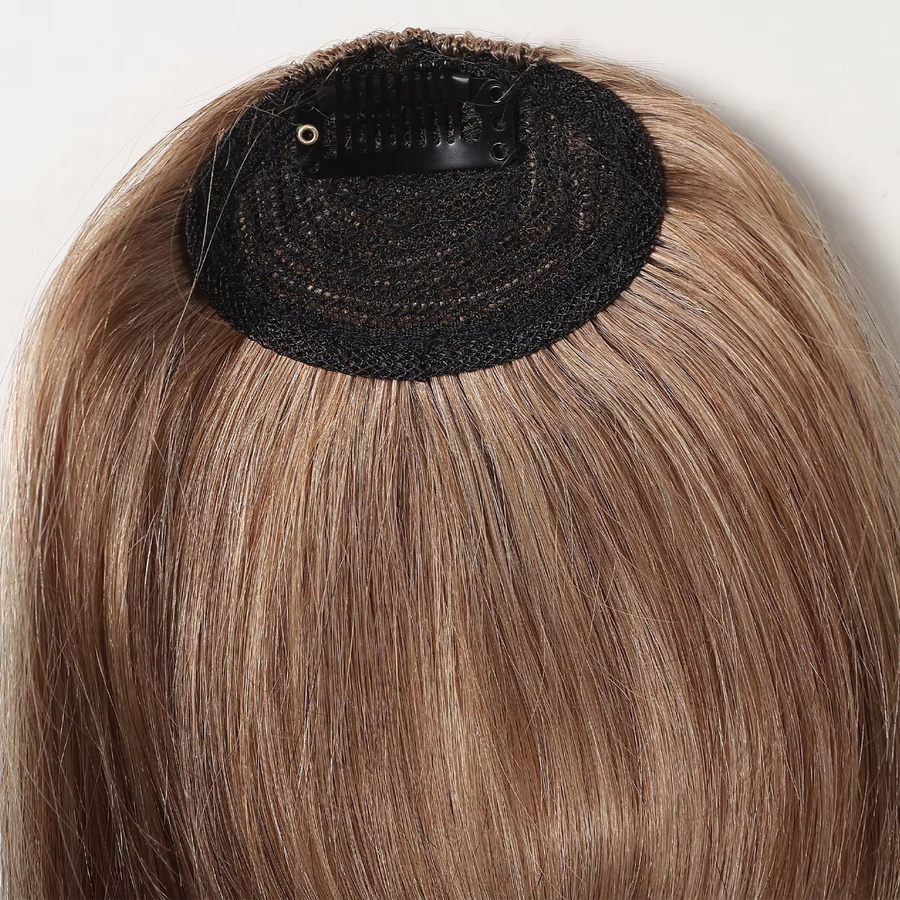 HAIRCUBE Clip-in-Pony, 100 % Echthaar, Naturblond-Braun, Damen - Bild 3