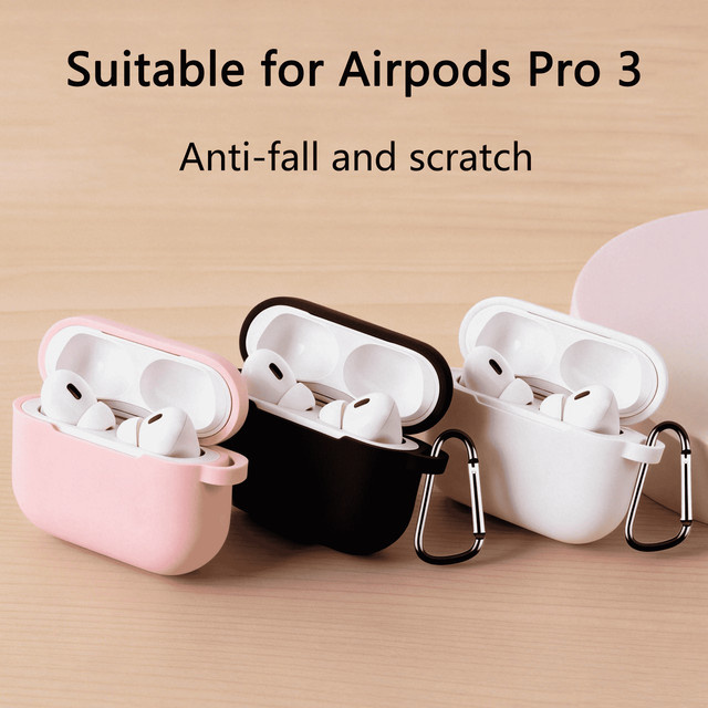 Silikon Schutzhülle für Apple AirPods Pro 3 in Einfarbig - Bild 1