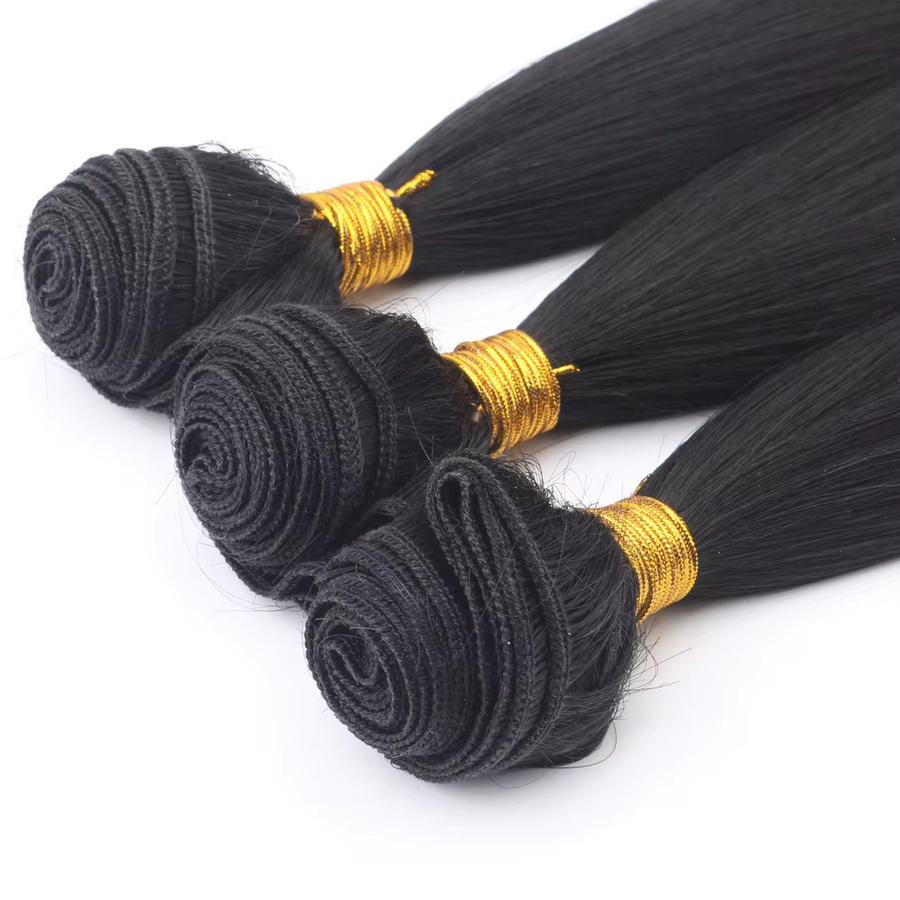 Colorful Girl Haar Extensions, Synthetische Yaki Fasern, 26 Zoll, Glatt - Bild 5