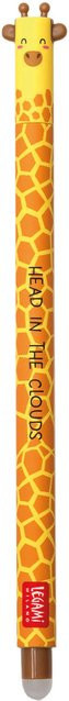 Legami Löschbarer Gelstift Giraffe in Gelb mit schwarzer Tinte - Bild 1