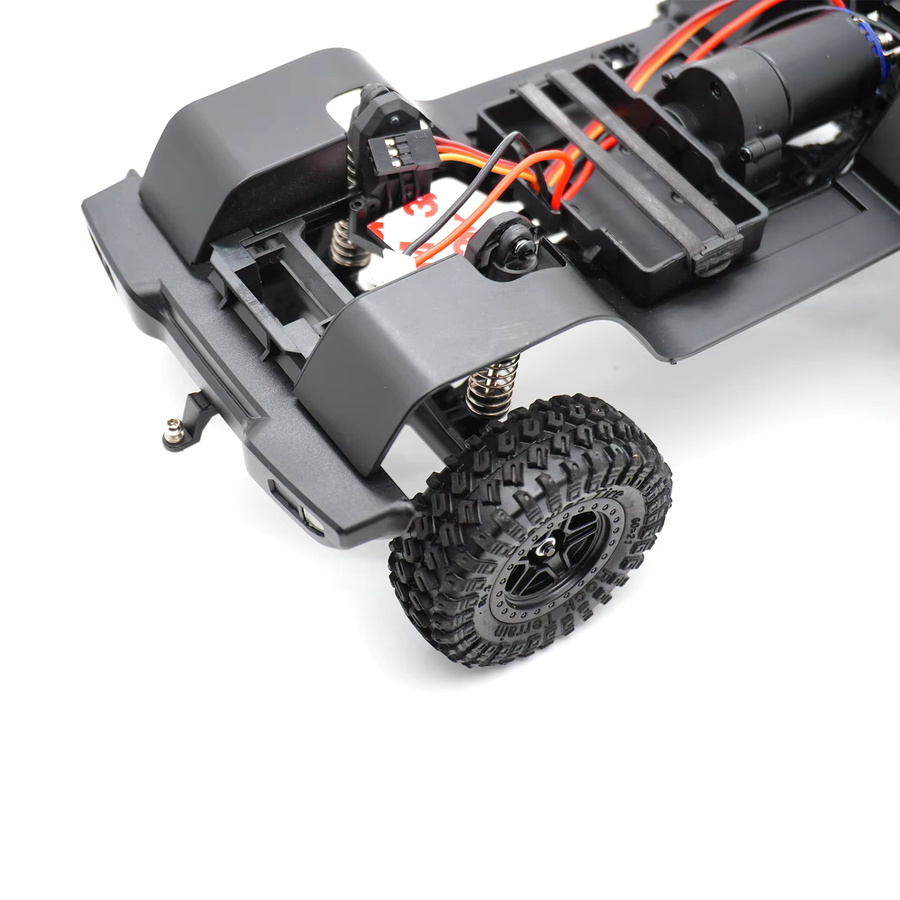 JJRC AX-8560 TRX4M Bronco Defender JJRC RC Crawler Car, Rahmenchassis, 1:18, 155 mm Radstand, 1/2-Gang-Getriebe montiert - Bild 4