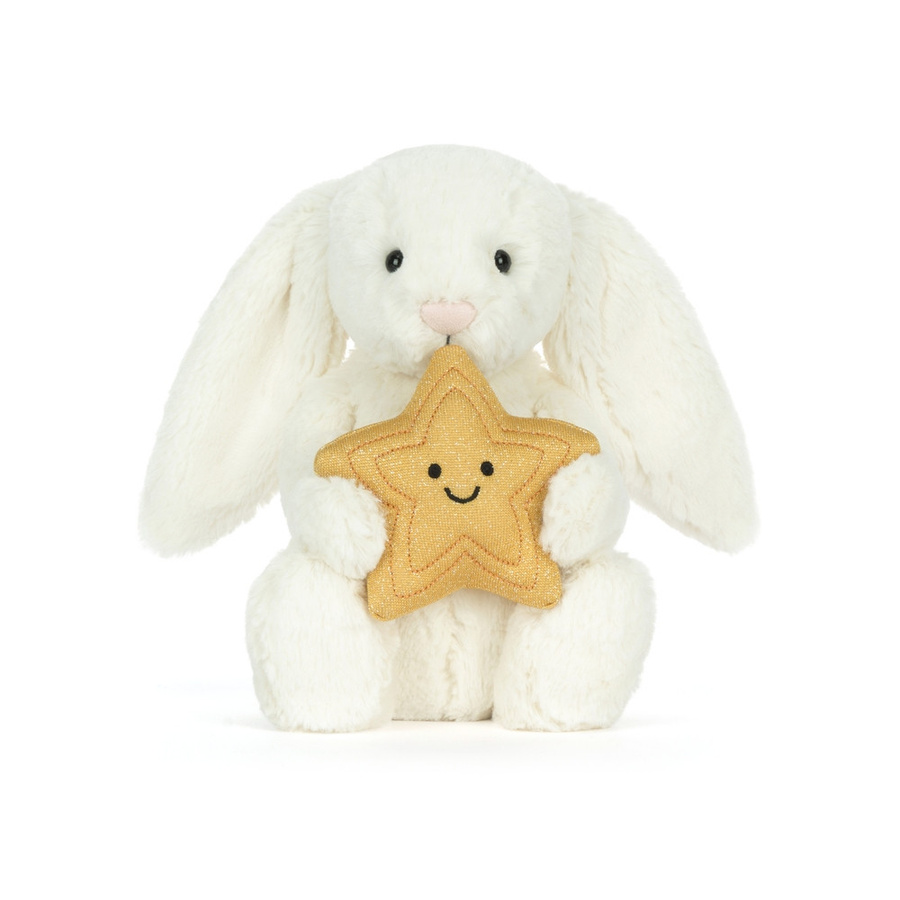 Jellycat Cream Bunny with Star, Plüschtier, ab 0 Jahren - Bild 1