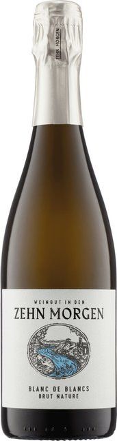 Zehn Morgen Sekt Blanc de Blancs, Chardonnay, 2020, Nahe, Brut Nature, 0,75 l - Bild 1