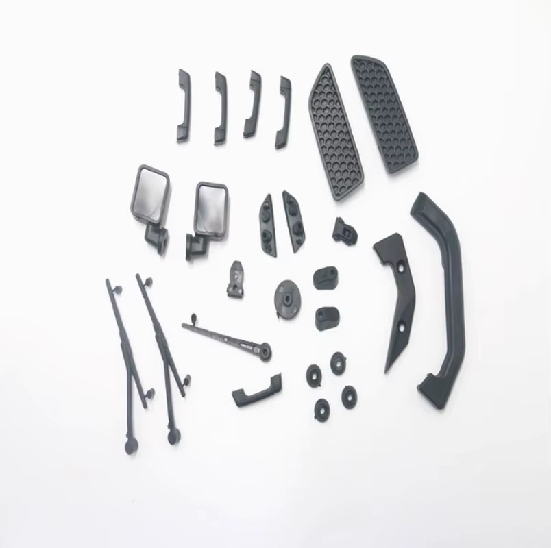 FMS Zubehör, Vorder- und Hinterachsen, Sender und Empfänger, Reifennabe, Achsgehäuse, Autoschalenbaugruppe, Getriebe, Kunststoff - Bild 2
