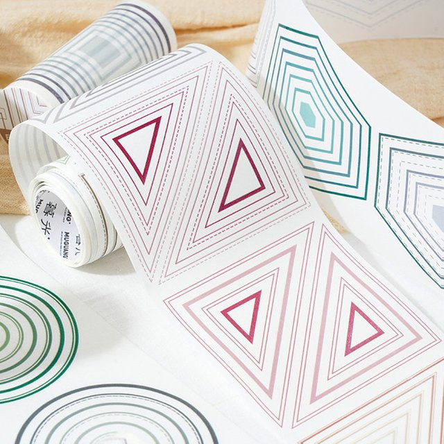 4Style Endless Frames Framing Series Washi Tape Multicolour Gestanztes Klebeband für DIY-Projekte und Fotoalben - Bild 1