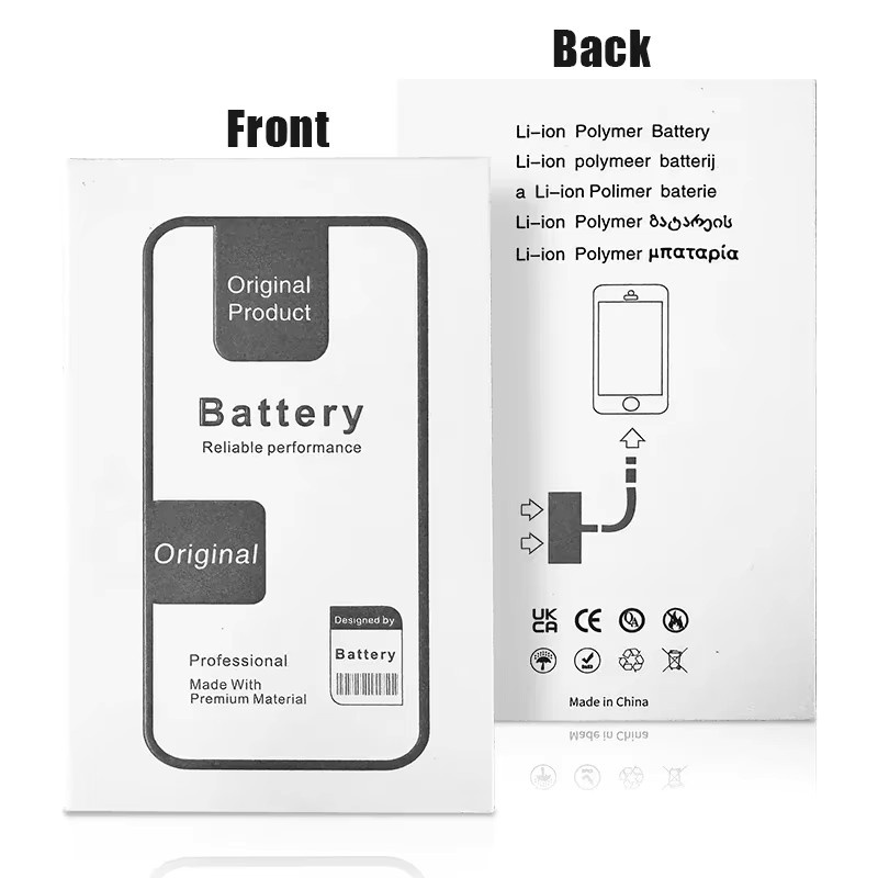 XDOU Akku mit hoher Kapazität für iPhone 11, 11 Pro, 12, 12 Pro, 13, 13 Pro, 14, 14 Pro Max und Mini in Schwarz inklusive Werkzeug-Set - Bild 4