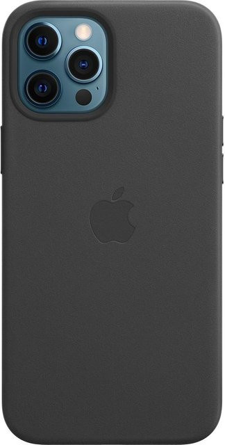 Apple iPhone 12 Pro Max Leder Case mit MagSafe in Schwarz - Bild 1