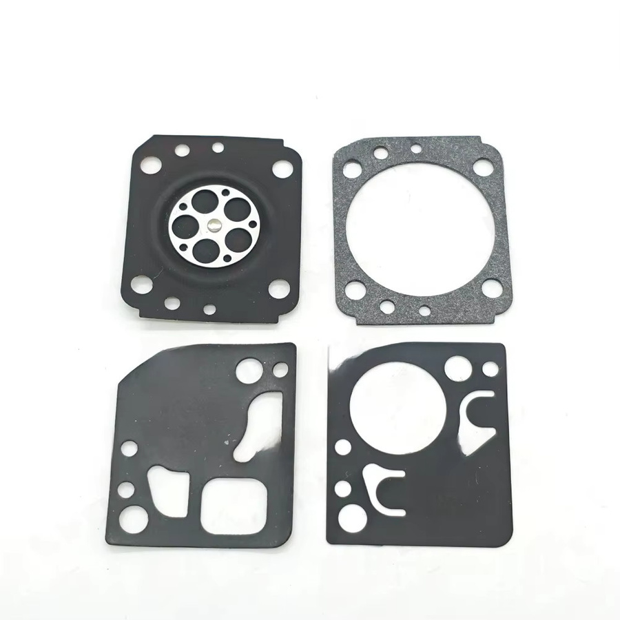 DAZZLEEX Vergaser-Reparatursatz mit 4 Dichtungen in Schwarz für BR500 BR600 BR800 Rucksackgeräte Ersatz für 42830071700 - Bild 2