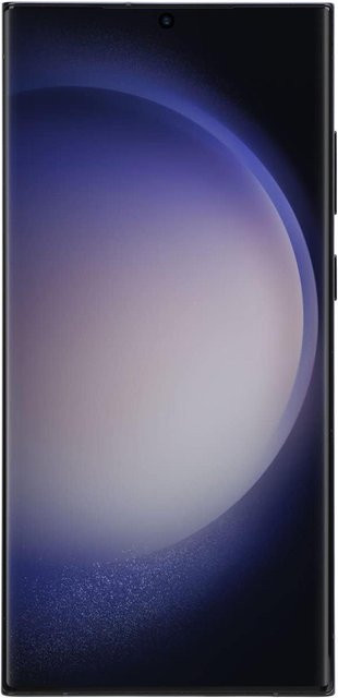 Samsung Galaxy S23 Ultra 5G Ersatzdisplay mit Rahmen, 6,8 Zoll AMOLED Touchscreen Digitizer Baugruppe, Matte Black Grey - Bild 1