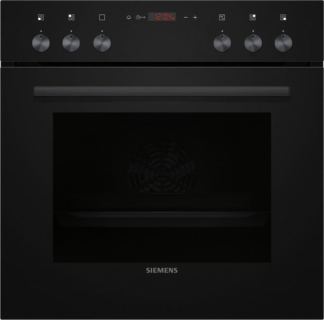 Siemens iQ100 Einbauherd HE013FBB1 in Schwarz - Bild 1