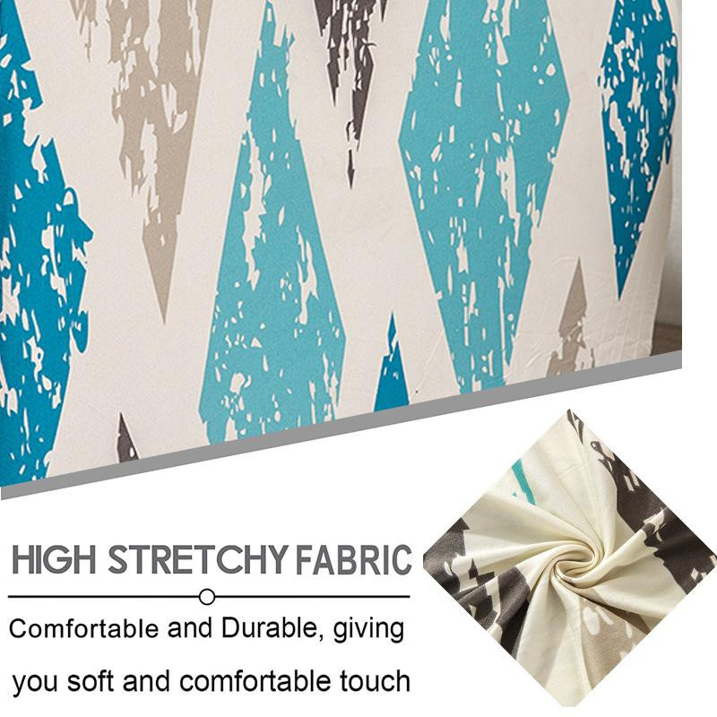 S-EMIGA Stretch Relaxsessel Überwurf in Bunt, rutschfester und waschbarer Möbelschutz aus 100% Polyester für Sessel und Sofas - Bild 4