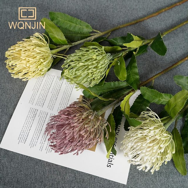 WQNJIN Künstliche Kaiserliche Blume in Gelb als Dekoration für dein Zuhause - Bild 1