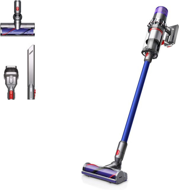 Dyson V11 Motorhead Akku-Stielsauger in Blau mit 60 Minuten Laufzeit, 0,76 l Staubvolumen, Display und Elektro-Bodenbürste - Bild 1