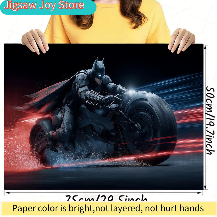Warner Bros. Batman Puzzle, Rot, Blau, Bunt / Mehrfarbig - Bild 3