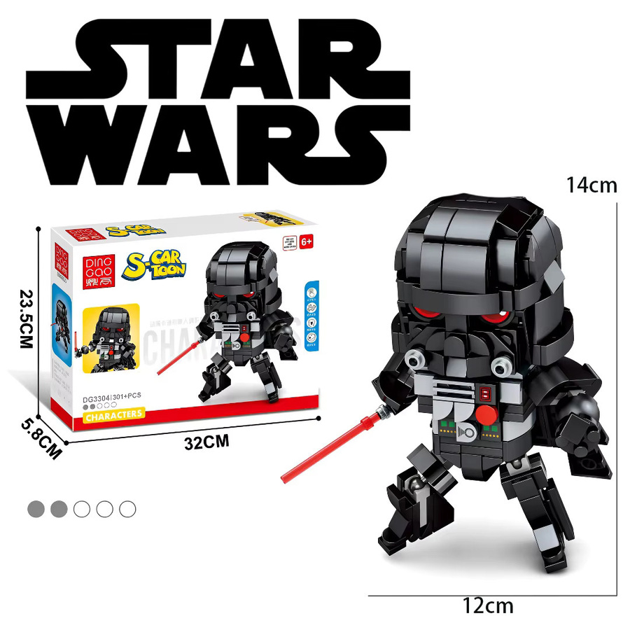 HEROCROSS Disney Star Wars Darth Vader, Modellbausatz, ab 6 Jahren - Bild 2