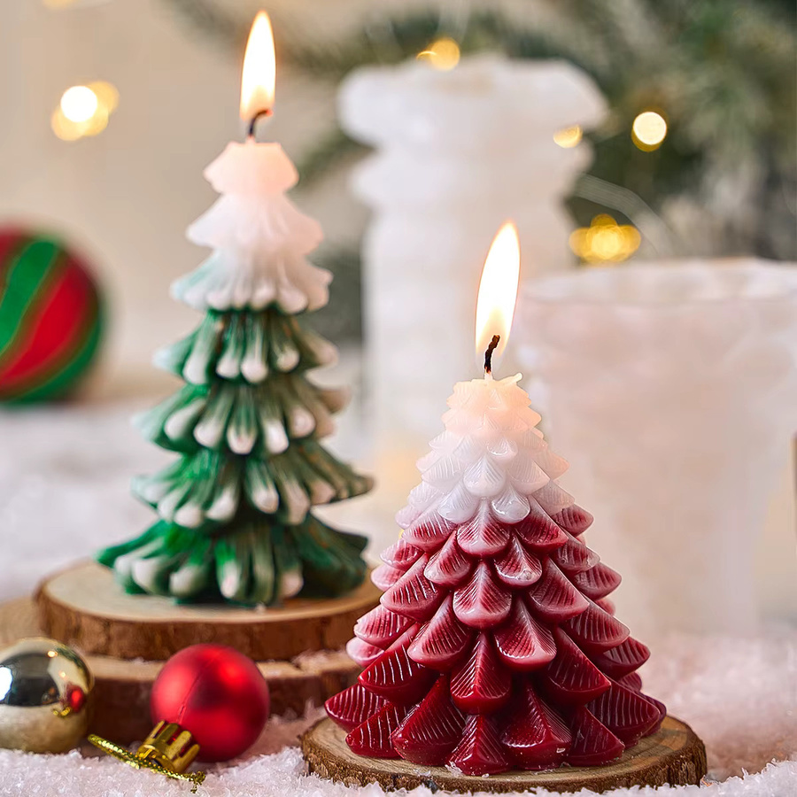 UDOCOOL Silikonform für Weihnachtsbaum-Kerzen und DIY-Deko aus Gips, Harz oder Seife - Bild 5