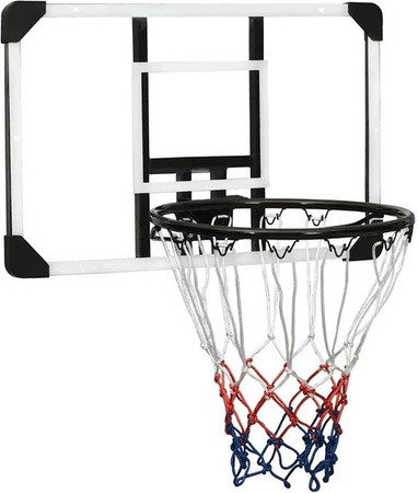 vidaXL Basketballkorb, Transparent, ab 3 Jahren
