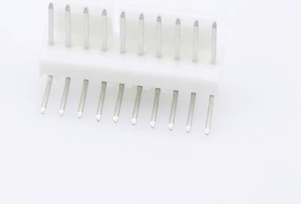 Molex Einbau-Stiftleiste Standard 10-polig in Weiß mit 2,54 mm Rastermaß - Bild 1