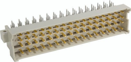 HARTING Messerleiste 09061642901 aus Messing in Beige mit 4 Reihen - Bild 1
