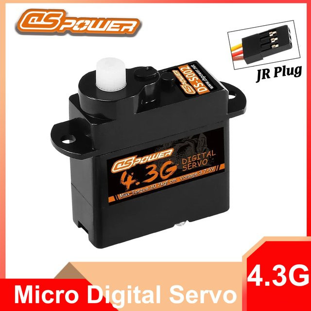 DSPOWER Micro Digital Servo Coreless, mit Kunststoffgetriebe, Zubehör - Bild 1