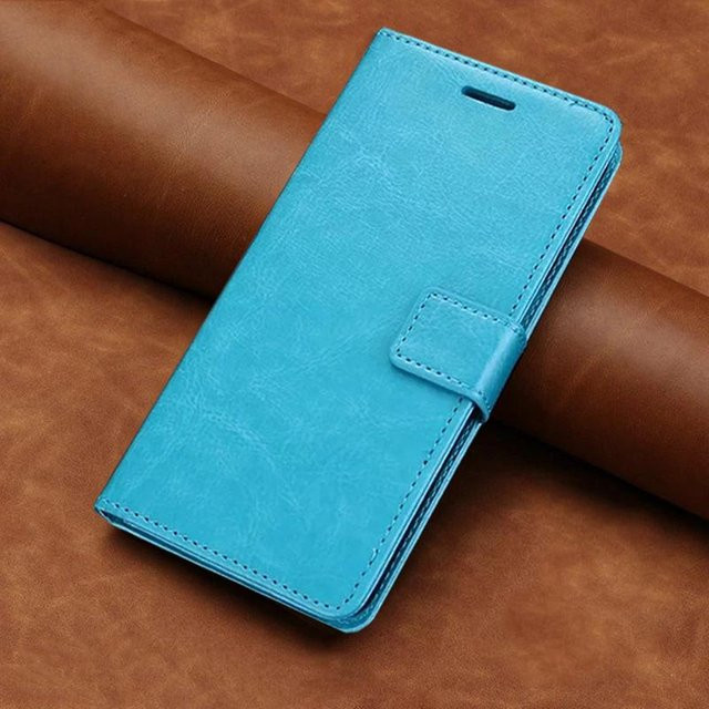Samsung Galaxy A04s SM-A047F Leder-Flip-Case mit Standfunktion und Brieftaschen-Funktion in Blau - Bild 1